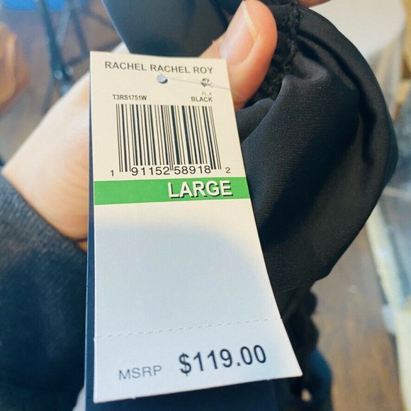 Rachel Rachel Roy Women's Black One-Piece Swimsuit - Picture 6 of 6